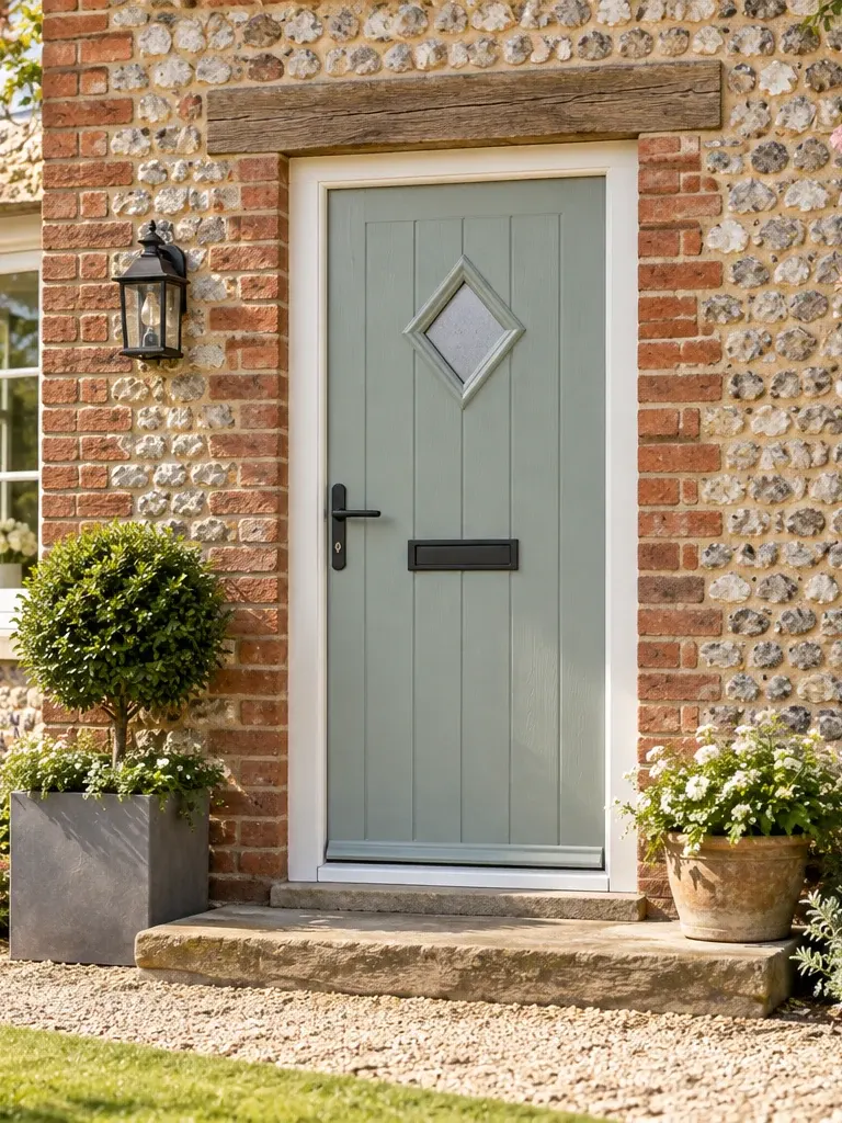 Cottage composite door
