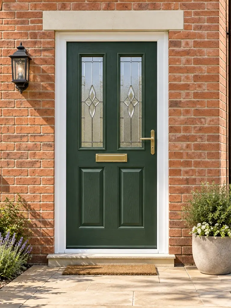 Traditional composite door